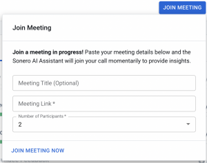 Join Zoom meetings in progress